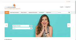 Desktop Screenshot of cosmediclist.com